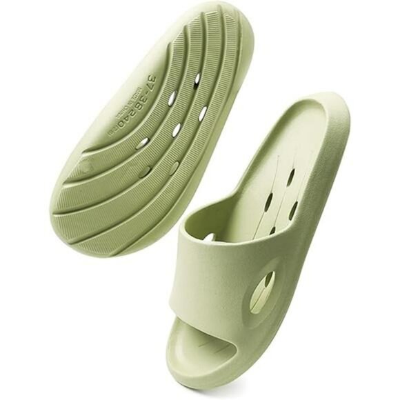 Quick Dry Shower Shoes Non Slip Bathroom Pool Gym Slides for Men and Women - Picture 7 of 7